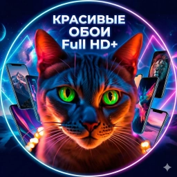 Аватар канала «Красивые обои на телефон Full HD+»