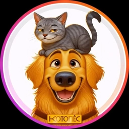Аватар канала «КотоПёс - кошки и собаки 🐱🐶 | приколы | животные | коты»