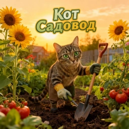 Аватар канала «Кот садовод. Дача цветы огород»