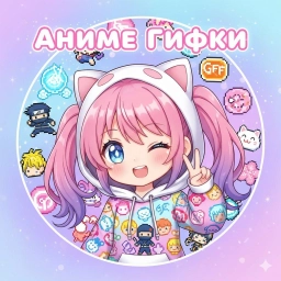 Аватар канала «Аниме Гифки Нейросеть Арты»