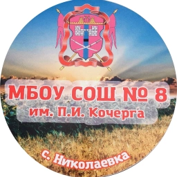 Аватар канала «МБОУ СОШ №8 им. П.И. Кочерга с. Николаевка»