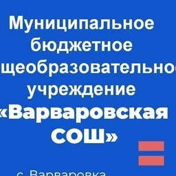 Аватар канала «МБОУ "Варваровская СОШ " в MAX»