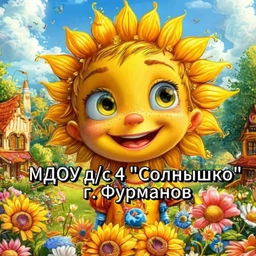 Аватар канала «МУНИЦИПАЛЬНОЕ ДОШКОЛЬНОЕ ОБРАЗОВАТЕЛЬНОЕ УЧРЕЖДЕНИЕ ДЕТСКИЙ САД № 4 "СОЛНЫШКО" ОБЩЕРАЗВИВАЮЩЕГО ВИДА ГОРОДА ФУРМАНОВА»