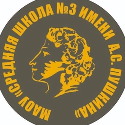 Аватар канала «МАОУ "Средняя школа №3 имени А.С. Пушкина"»
