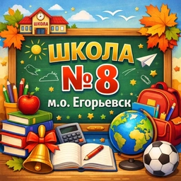Аватар канала «Школа № 8 м.о. Егорьевск»