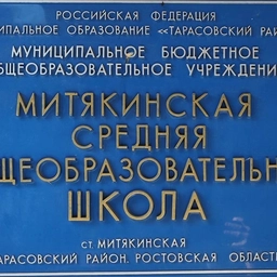 Аватар канала «МБОУ Митякинская СОШ»