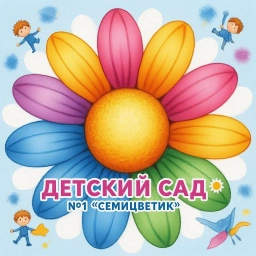 Аватар канала «МБДОУ "Детский сад №1 "Семицветик" город Тамбов»