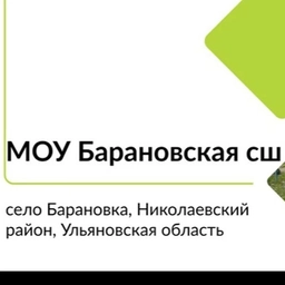 Аватар канала «МОУ Барановская сш»