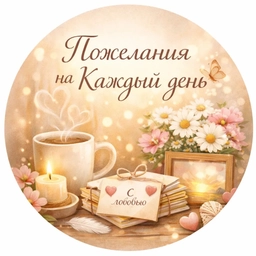 Аватар канала «Пожелания на Каждый день✨🙏🏻»