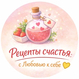 Аватар канала «РЕЦЕПТЫ СЧАСТЬЯ: С ЛЮБОВЬЮ К СЕБЕ»