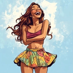 Аватар канала «Сарказм в Юбке | Женский юмор, шутки для девушек, мемы, приколы, смешные видео, забавные картинки, вайны, остроумие, смех, юмор онлайн, женские приколы, смешное для женщин, веселое, курьезы»